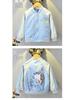 2025 New Style Cartoon Baseball Jacket for 3-Year-Olds - Fashionable Spring Jacket for Baby and Middle Child Girls