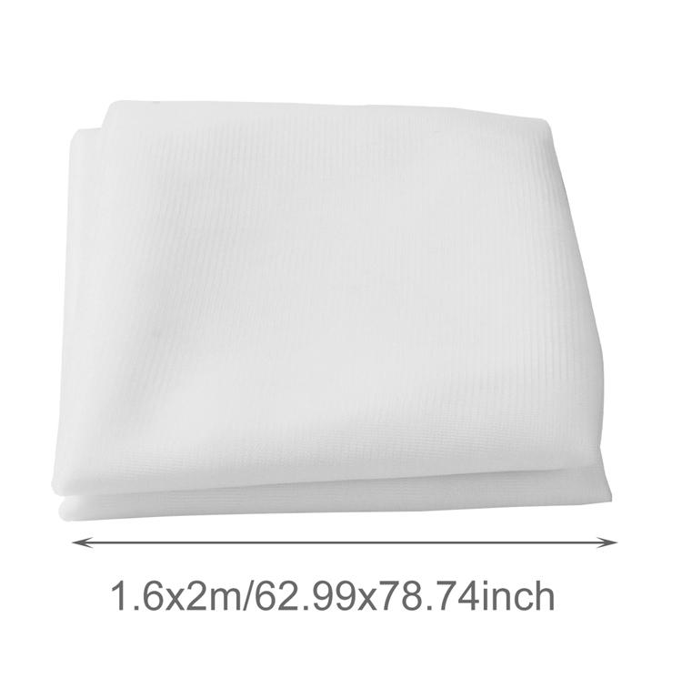 White Wedding Decoration Tulle Roll Crystal Organza Sheer Fabric For Wedding Birthday Party Backdrop Weeding Chair Sashes Decor