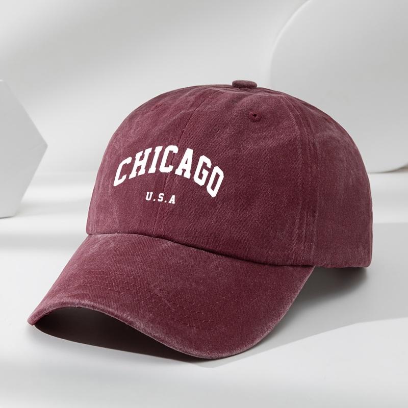 Trendy and Versatile Letter Print Men's Baseball Cap, Breathable, Sweat-absorbent, Quick-drying, Adjustable Casual Sports Sun Hat