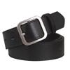 New PU Leather Belt for Women Square Buckle Pin Buckle Jeans Black Belt Luxury Brand Vintage Strap Male and Female Waistband