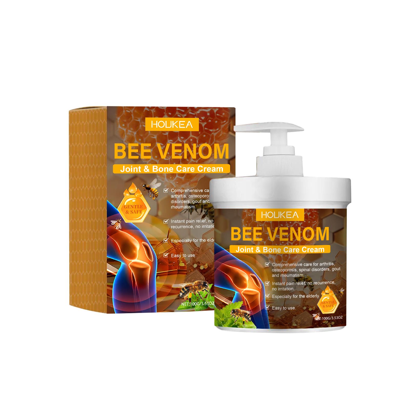 

Крем для суставов с пчелиным ядом — это нежный, успокаивающий массажный крем для рук и ног.