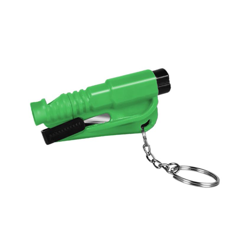 Three-in-One Car Keychain: Emergency Window Breaker and Escape Tool