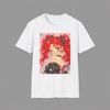Red Haired Anime Girl T-Shirt and Kids Tshirt | Retro Manga Illustration Graphic Tee
