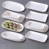 White Melamine Multi-Purpose Serving Plates
