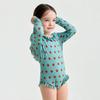 Costume da bagno intero Yun'er Ma per bambine, protezione solare UPF50+, ad asciugatura rapida