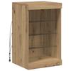 LED Sideboard Artisan Eiche 41 x 37 x 67 cm Spanplatte