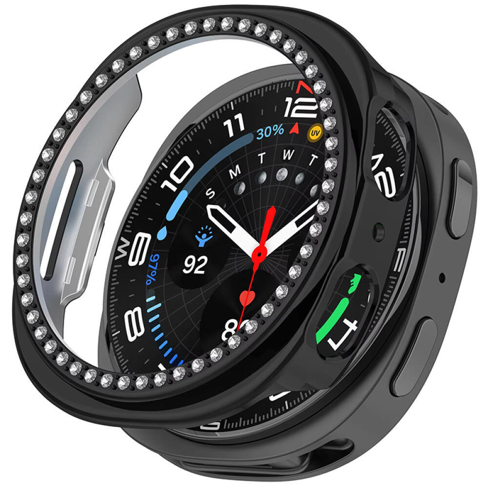 Diamond Case for Samsung Galaxy Watch 8 40mm Hollow Protector Shell smartwatch Accessories for galaxy watch 8 44mm Bumper Cover