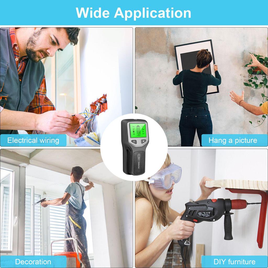 5-in-1 Wall and Metal Stud Finder