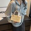 Elegant Urban Chic Cotton Linen Tote Bag 2023 Summer Fashionable Handbag