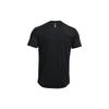 Under Armour Logo Print Crew Neck Short Sleeve T-Shirt Men Tops Black 1365696-001