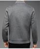 Men's Winter Wool Coat with Stand Collar - Casual, Loose-Fit Cardigan for Middle-Aged and Young Men
