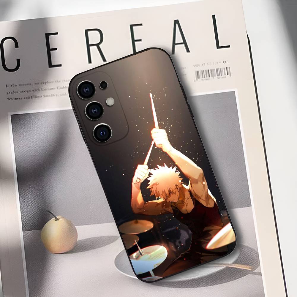 B-Bakugo A-Anime K-Katsuki Phone Case Silicone Soft For Samsung S25,S24,S21,S22,S23,S30,Ultra,S20,Plus,Fe,Lite