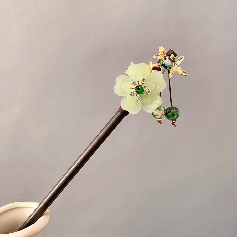 High-End Chinese Tassel Hairpin - Ancient Style for Women's Hanfu Updo