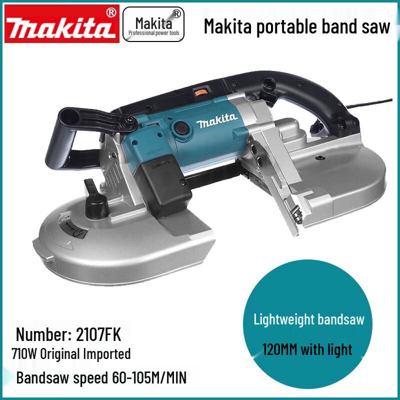 

Makita 2107FK Portable Band Saw CN plug (adapter included)