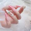 5Pcs/pack 3D Tulip Ornament Metal Texture Nail Jewelry Nail Art Decoration