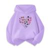 Kids Girls Sajaboys Kpop Rumi Zoey Mira Print Long Sleeves Hoodies