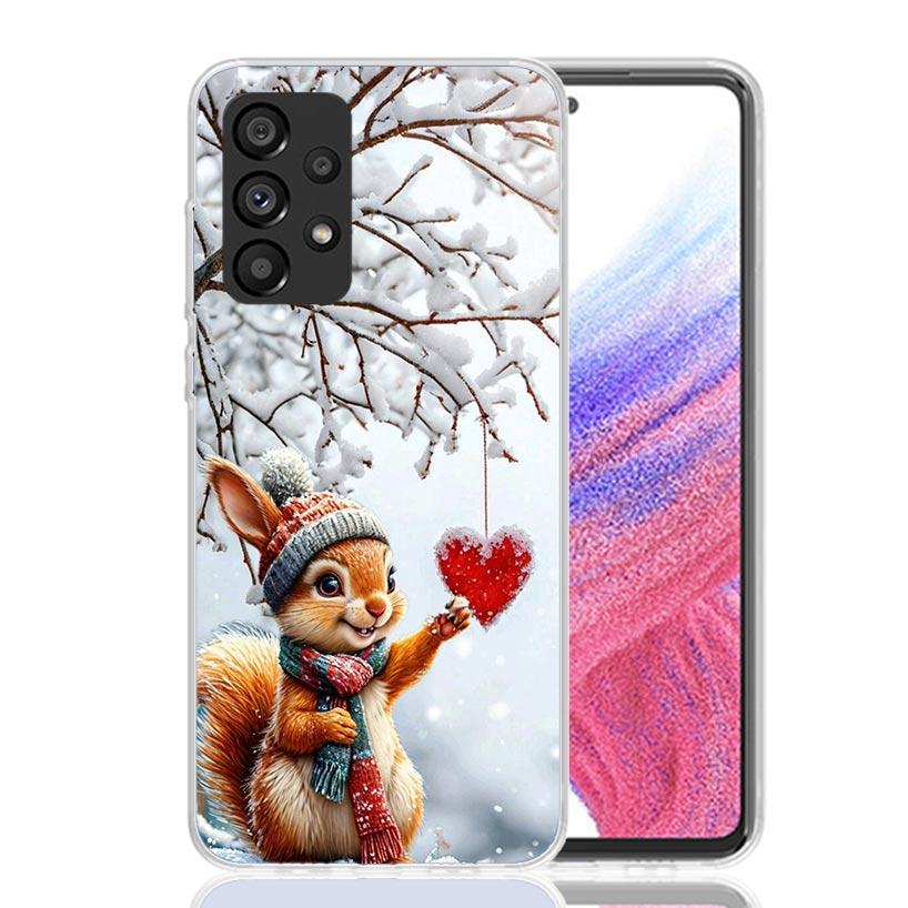 Animal Squirrel Phone Case for Samsung Galaxy A17 A16 A15 A14 A13 A57 A56 A55 A54 A53 A37 A36 A35 A34 A33 A26 A25 A24 A23 Galaxy
