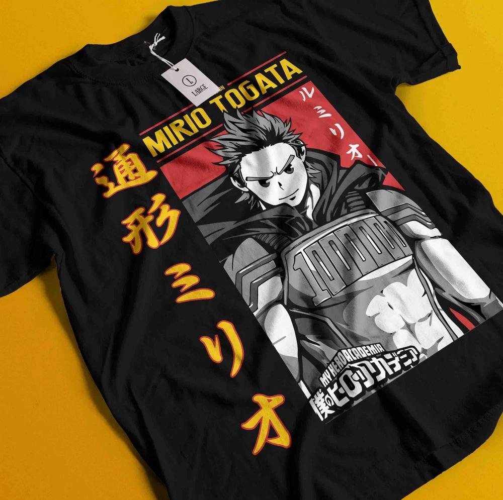 Mirio Togata TShirt My Hero Academia Anime Midoriya Deku Shoto Dabi Unisex Tee S