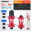 TANKE 120 Click Hub 6 Bearing MTB Hub Front Rear 28 32 36 Holes Disc Brake Mountain Bicycle Hubs 7 8 9 10 11 12 Speed Bike Parts