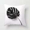 Simple Black and White Pattern Pillowcase Office Living Room Car Ornaments Home Pillowcase