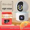 360° Smart WiFi Indoor Wireless Camera with Remote Mobile Monitor and HD Vision