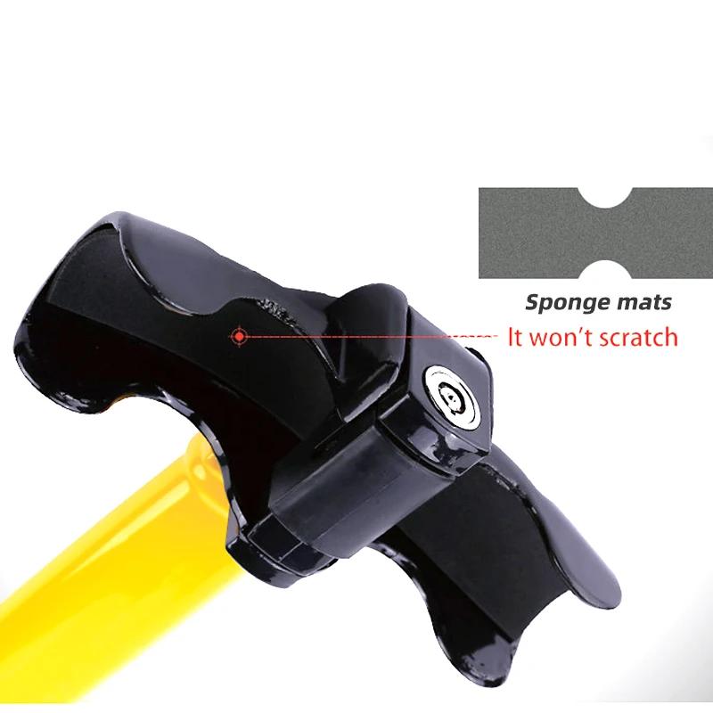 Universal Car Steering Wheel Lock Heavy Duty Anti-theft Car/Van Rotary T-Bar Steering Wheel Lock Enhance Security Immobiliser