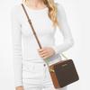 MICHAEL KORS Jet Set Long Presbyopia Printed Retro Letters LOGO Chain Camera Bag Shoulder Bag Leather Crossbody Bag Regular Women's Brown
