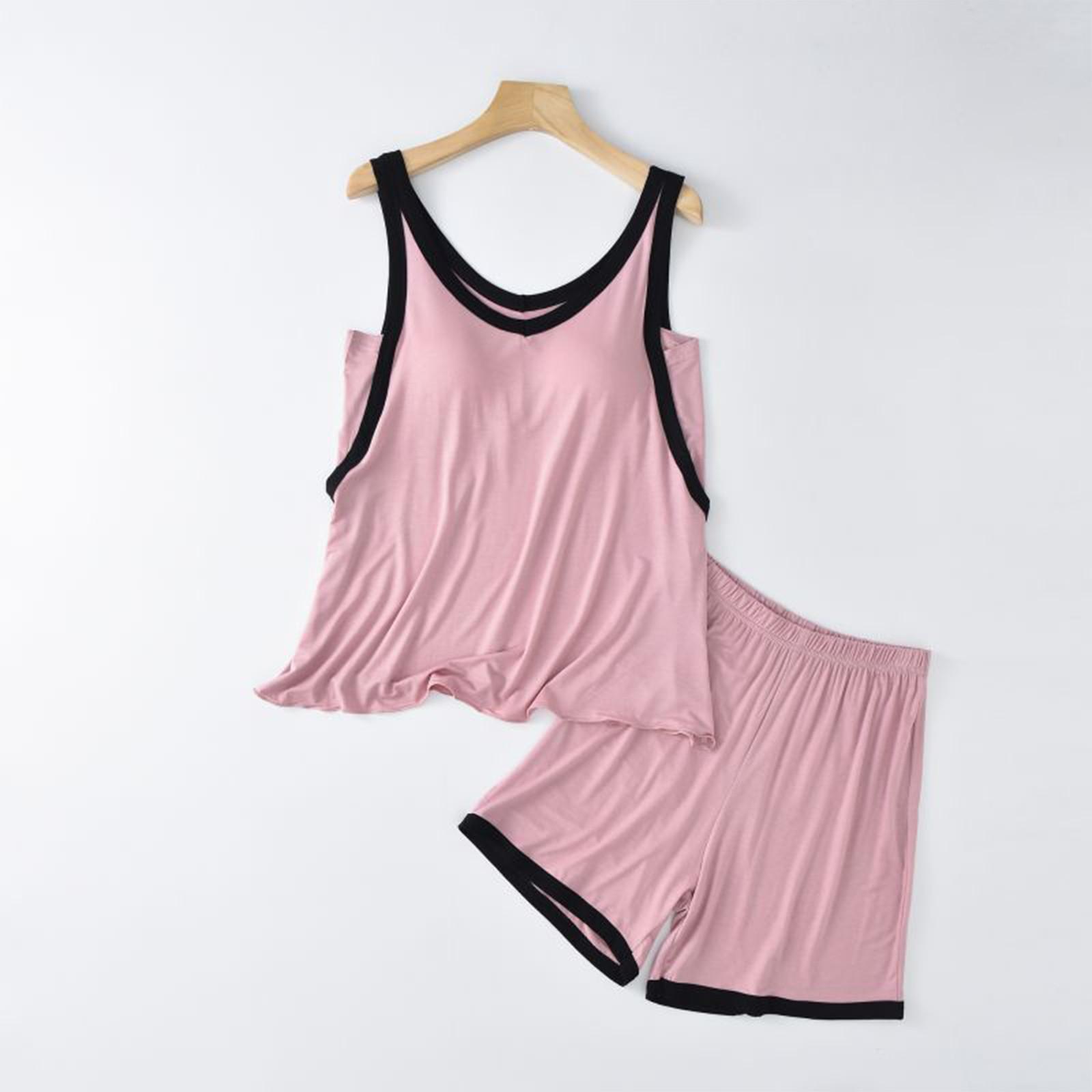 

Женский летний свободный жилет для пляжного отдыха с круглым вырезом и короткими рукавами XL розовый