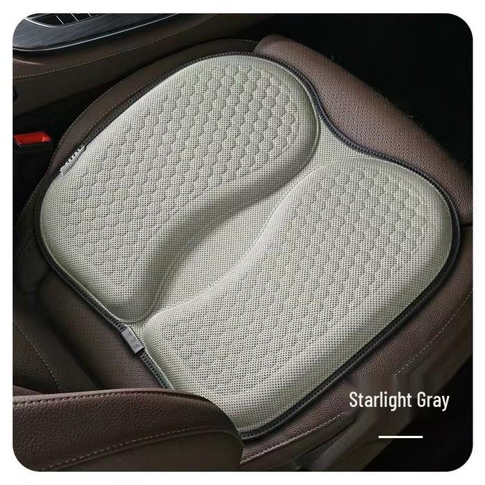 Universal Breathable Honeycomb Gel Seat Cushion for Long Sitting - Summer Cooling Silicone Pad for Office Chairs