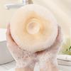 Saugknopf Badeschwamm Reinigungsbürste Peeling Badetuch Massage Badeball langlebig Peeling Tonpeeling Rückenartefakt Blase