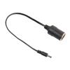 DC 5.5x2.1mm A Toma de Encendedor de Coche 12V 24V DC 5.5x2.1mm A Cable de Accesorios de Toma de Encendedor de Coche