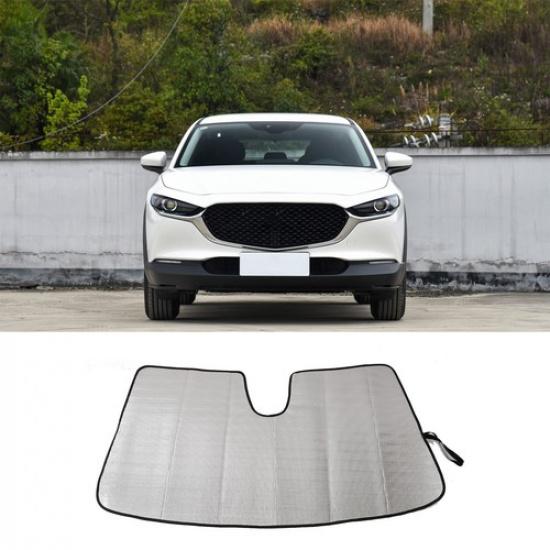Foldable Car Windshield Front Window Sun Shade Cover For Mazda CX-30 -