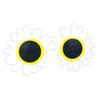 Sunflower Glasses Funny Clown Sunglasses Adults Horror Movie Costume for Summer Beach Pool Party Halloween Cosplay