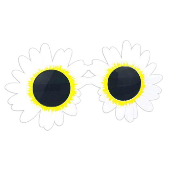 Sunflower Glasses Funny Clown Sunglasses Adults Horror Movie Costume for Summer Beach Pool Party Halloween Cosplay