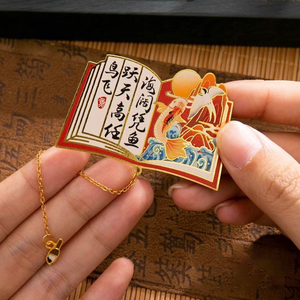 Stationery Book Clip Metal Pagination Mark New Bookmark