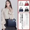 NICOLE & DORIS Damen Handtasche mit großer Kapazität und Fächern, Wasserdicht, Umhängetasche mit Schal, 2-Wege Schultertasche, Standfest, PU-Leder mit