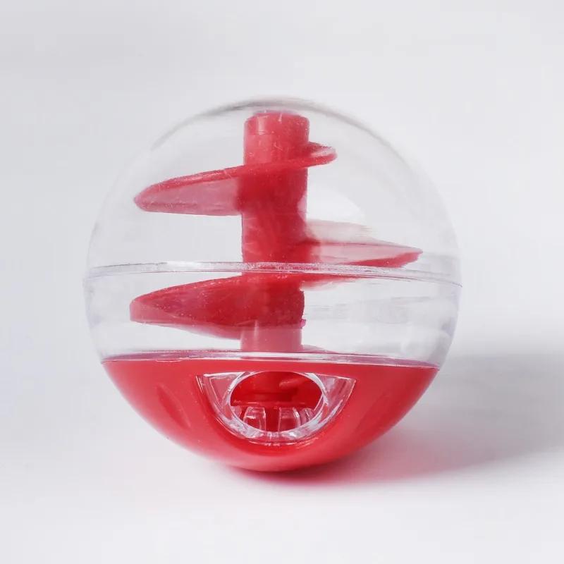 Interactive Cat Food Feeder Ball Pet Toys Slow Feeder Cats Dogs Playing Toys Increase Pet IQ Treat Ball Cats Fun Bowl