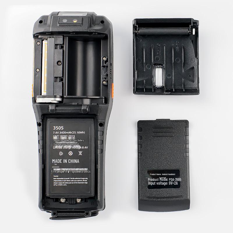 QS3505 Android PDA: Printer, NFC Reader/Writer, Parking Fee Collection, Scan Code.