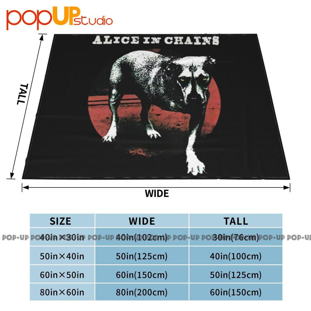 Alice In Chains Three Legged Dog Ultra-Soft Blanket Quilt Winter Sofa Cover Bed Covers