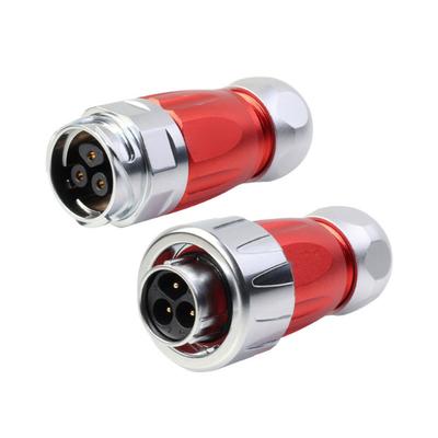 Robust Metal DH16 3 Pin Waterproof Connector Set for Outdoor Machinery and Industrial Use IP68 Rated for Protection