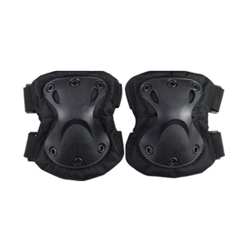Knee and Elbow Protector Set Motorcycle Knee and Elbow Pads for Adults Cycling Biking Nylon
