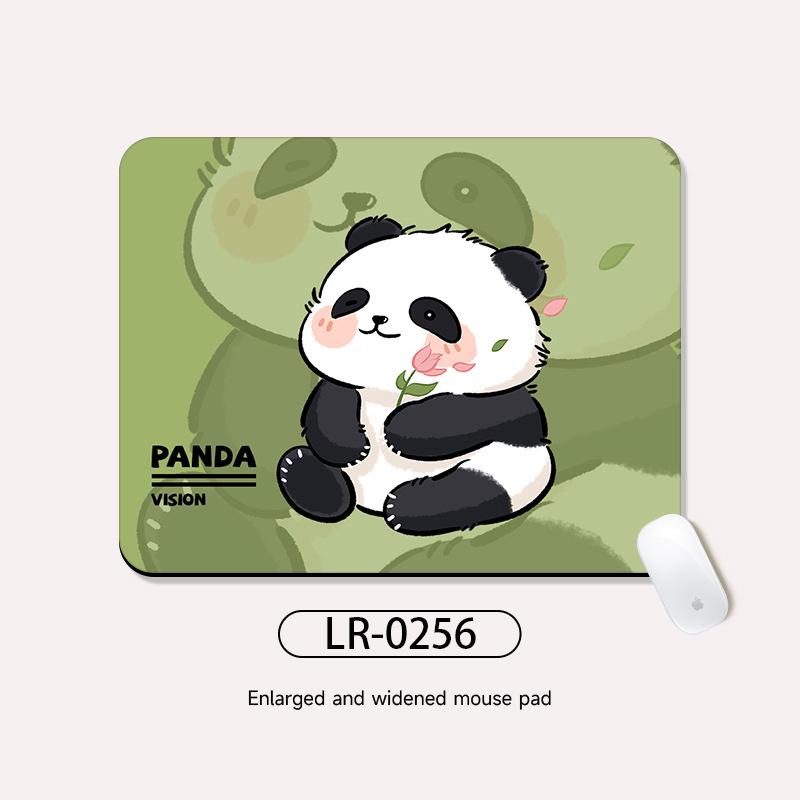 Panda Cartoon Mouse Pad - Portable Soft Wrist Rest for Office & Laptop