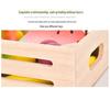 Wooden Fruit & Vegetable Kitchen Playset for Kids - Early Education Toy Set