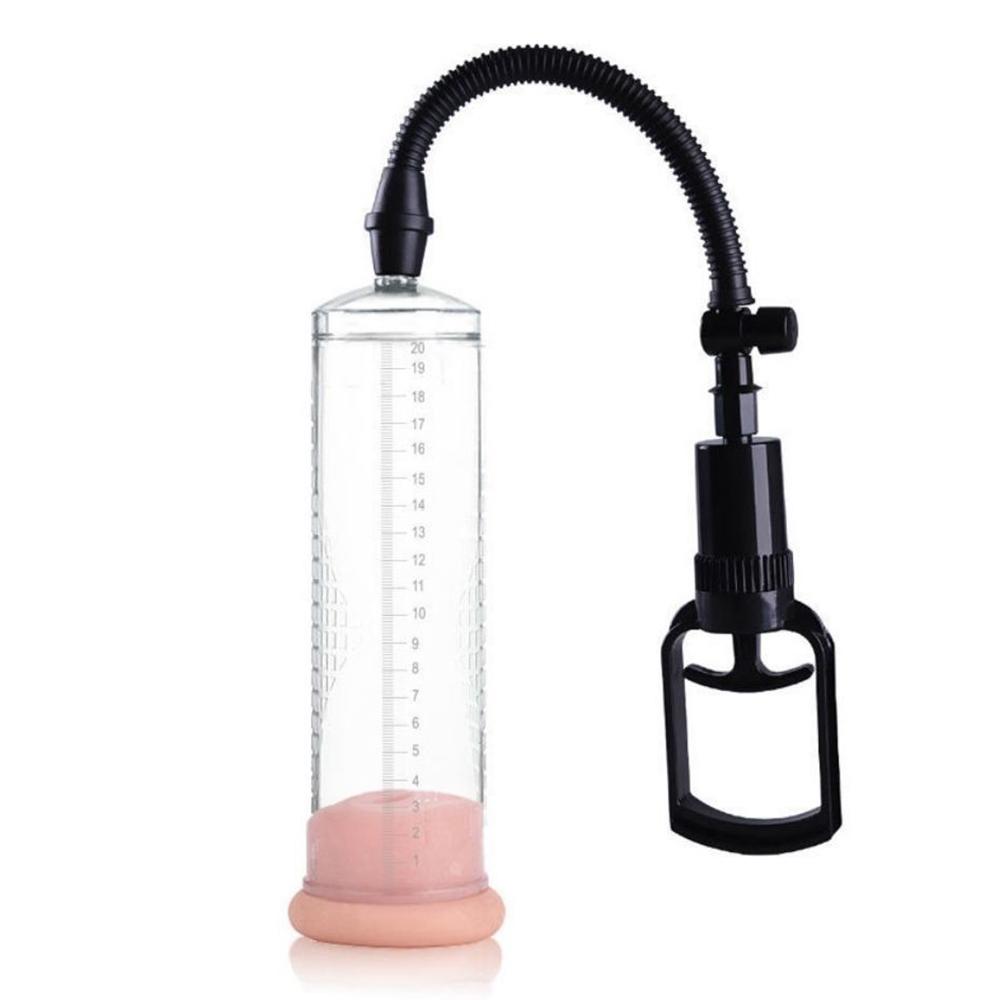 Penis Pump Sex Toys for Men Male Masturbator Penile Extender Vacuum Pump Penis Enlargement Delay Lasting Trainer Massager Ring