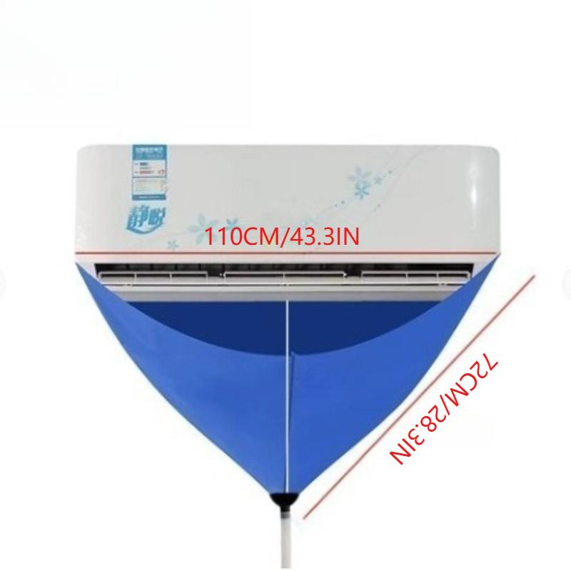 Verdickte Reinigungsabdeckung für Klimaanlagen, Tasche aus PVC mit Wasserrohr, Werkzeuge für Split-Klimaanlagen für zu Hause