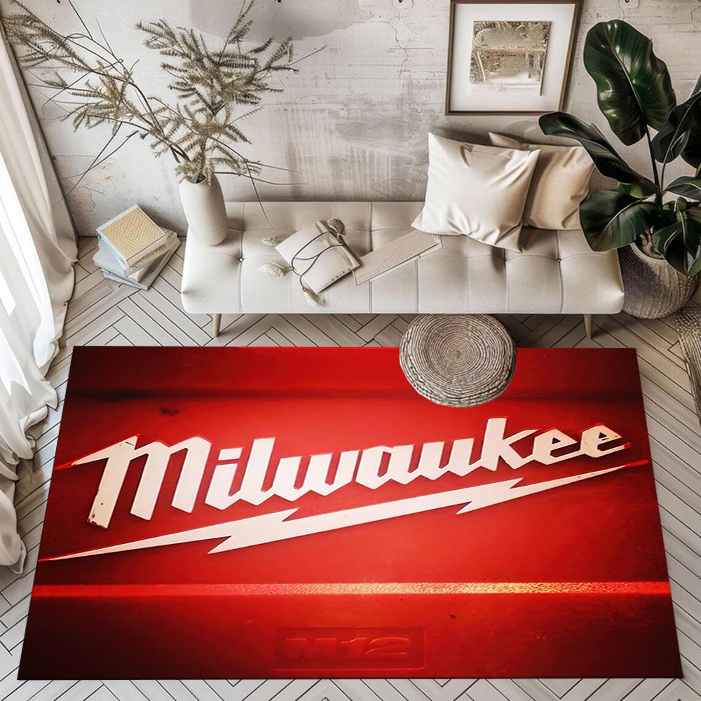 Love Milwaukee Tools Square Rugs Are a Great Choice for Living Rooms, Bedrooms, Home Décor, and As Gifts.
