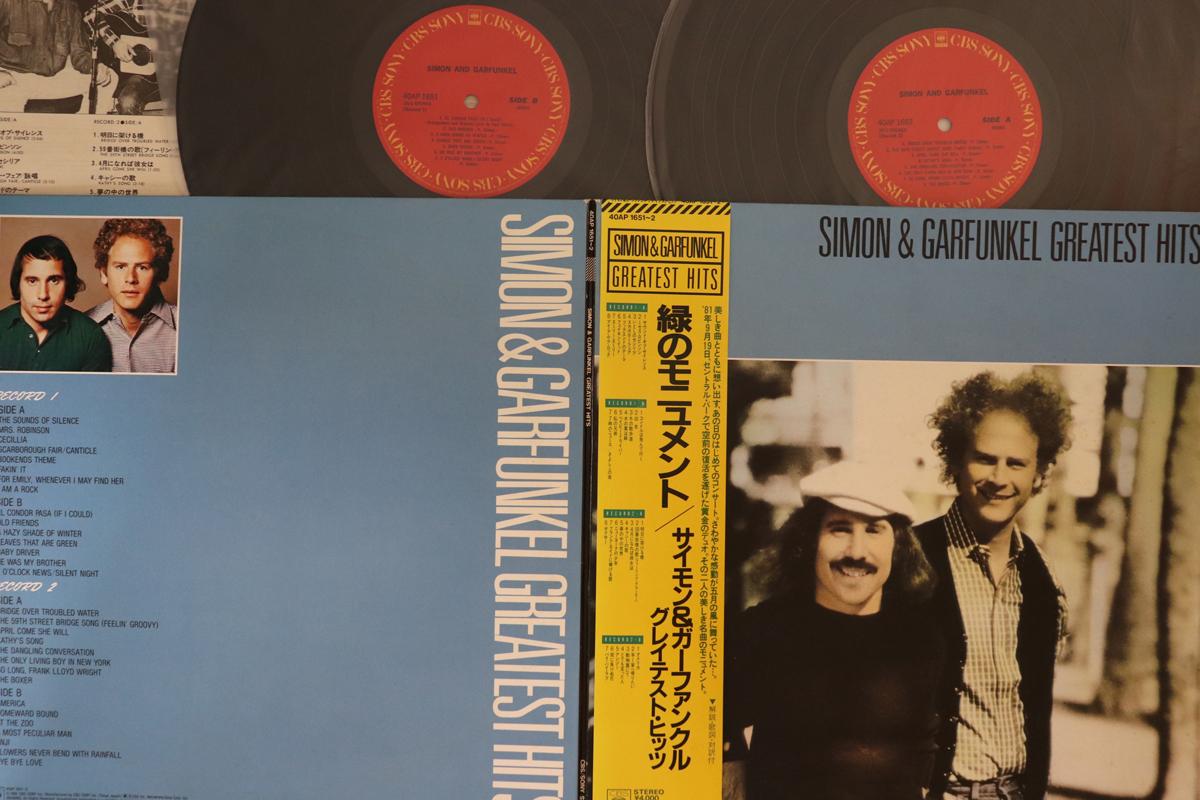 

Виниловая пластинка SIMON & GARFUNKEL - Simon & Garfunkel Golden Double 40AP1651 CBS SONY 1982 Япония Оби Поп Б/У