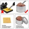 Limpador de Pontas de Ferro de Solda Antiderrapante Bola de Fio de Limpeza de Pontas de Solda Remoção de Estanho Para Limpeza de Ferros de Solda e Pontas