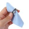 50Pcs Soft Fabric Silver Polish Cleaner Reusable Cleaning Polishing Cloth  Silverware Care