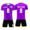 Personalised Shirts Kit Mens Girls With Name Number Custom Football Jerseys For Boys Training Suit
